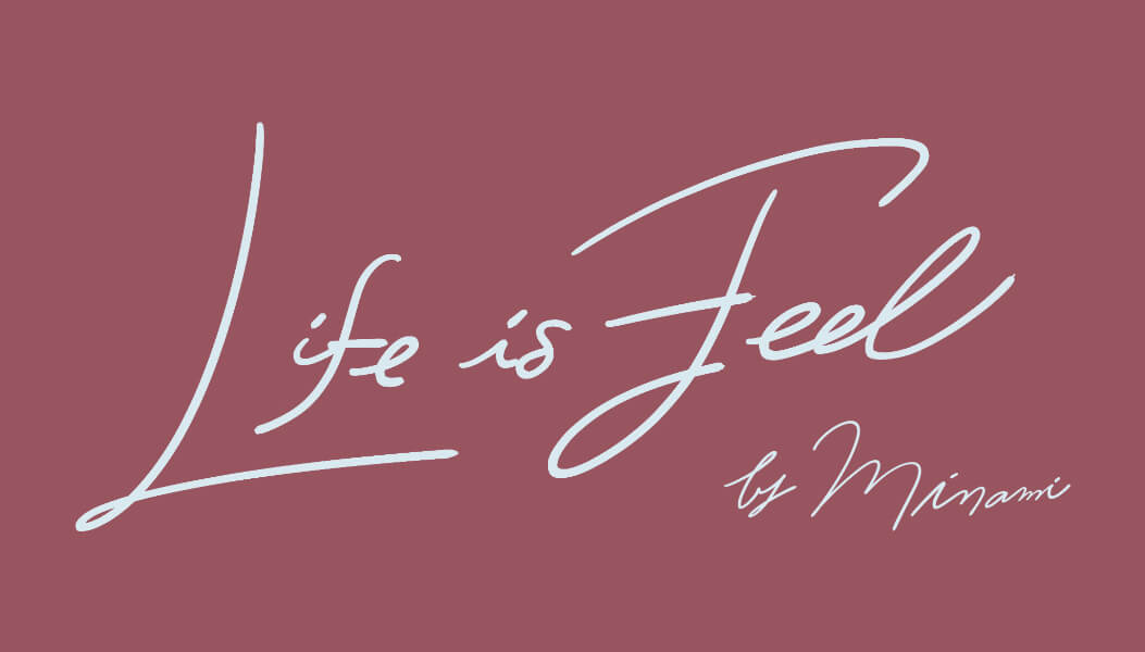 Life is feel logo design